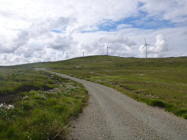 Pentland Road Wind Farm access road