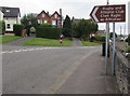 Turn left for Rugby and Athletic Club, Dinas Powys