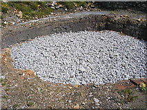 SD9764 : Threshfield Quarry lime kiln by John Illingworth