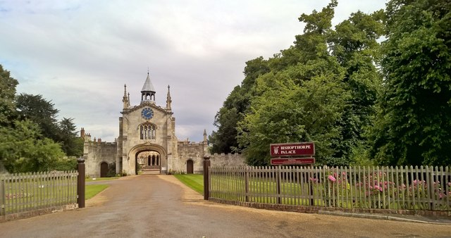 Entrance to Bishopthorpe Palace