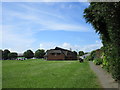 Playing field and Yapton and Ford Village Hall