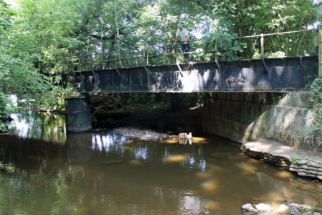 Culm Valley railway bridge © Nick Chipchase cc-by-sa/2.0 :: Geograph ...