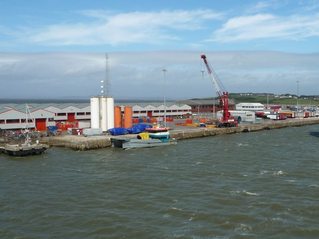 North Wharf, Heysham Harbour © Christine Johnstone :: Geograph Britain 