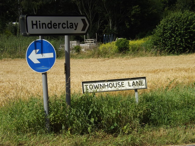 Roadsigns & Townhouse Lane sign