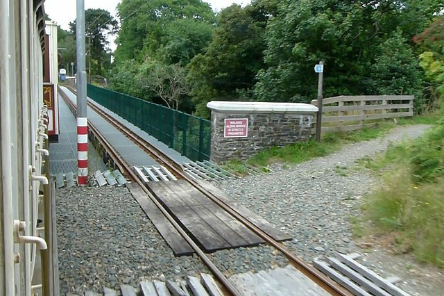 Manx Electric Railway at Ballure Bridge