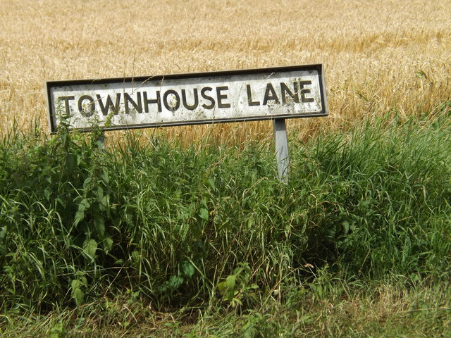 Townhouse Lane sign