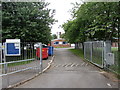 Entrance to Dinas Powys Primary School