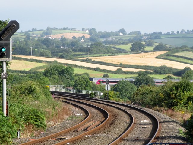 The Belfast to Dublin Enterprise Train... © Eric Jones :: Geograph Ireland