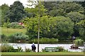 SJ3451 : By the lake, Acton Park Wrexham by Jim Barton