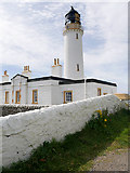 NX1530 : Mull of Galloway Lighthouse, Keepers' Cottages and Boundary Wall by David Dixon