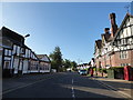 Looking from the High Street into Grange Gardens