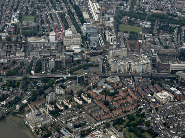 Hammersmith from the air