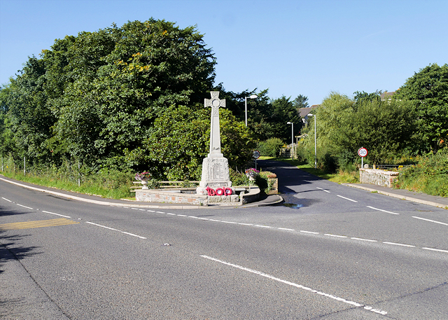 The War Memorial at Portpatrick