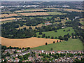 Osterley Park and Osterley House from the air