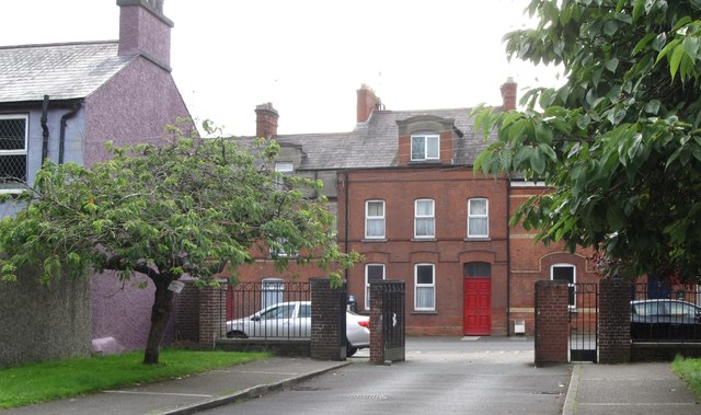 The Anne Street exit of St Malachy's National School