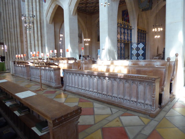 St Edmundsbury Cathedral Choir Stalls © Basher Eyre Geograph