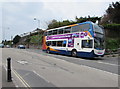 SX9373 : Stagecoach double-decker bus in Teignmouth by Jaggery