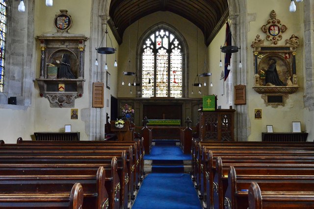 Nettlestead St Marys Church The Nave © Michael Garlick Cc By Sa20