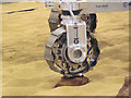 TL2324 : The Mars Rover Test Facility rolls over a small stone by Chris Reynolds