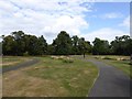 Open space with footpaths, Valentines Park