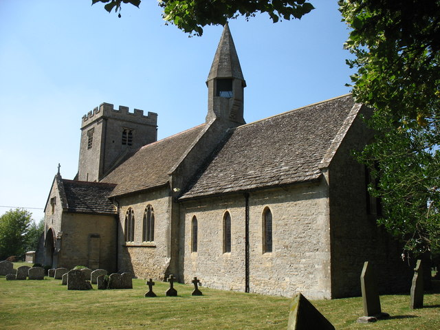 St Mary's church, Castle Eaton © David Purchase :: Geograph Britain and ...