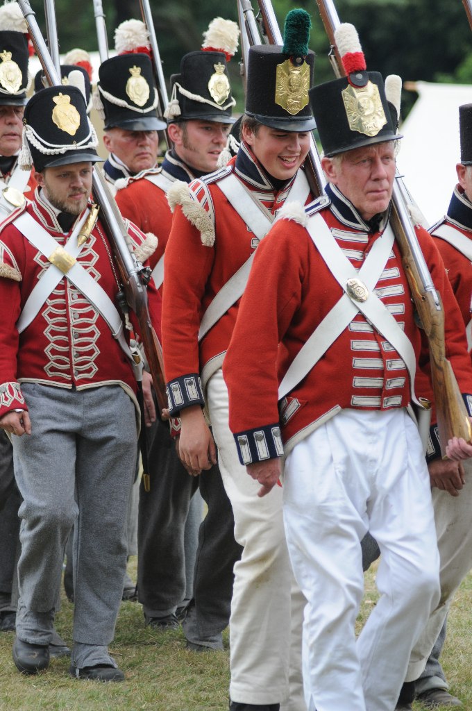 Napoleonic re-enactors, Spetchley Park... © Philip Halling :: Geograph ...