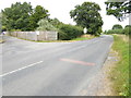 Looking north on leaving Coolham