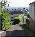 Access road to Allt-yr-yn Lawn Tennis Club, Newport