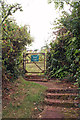 SX8964 : Path to the allotments by Richard Dorrell