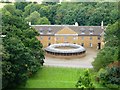 Buildings viewed from Belvoir Castle