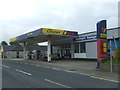 Service station on Main Street, Castletown 