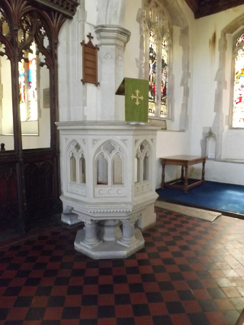 St.Mary's Church Pulpit