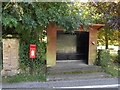 Bus Shelter & Four Ashes Postbox