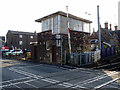 NU1827 : Chathill signal box by John Lucas