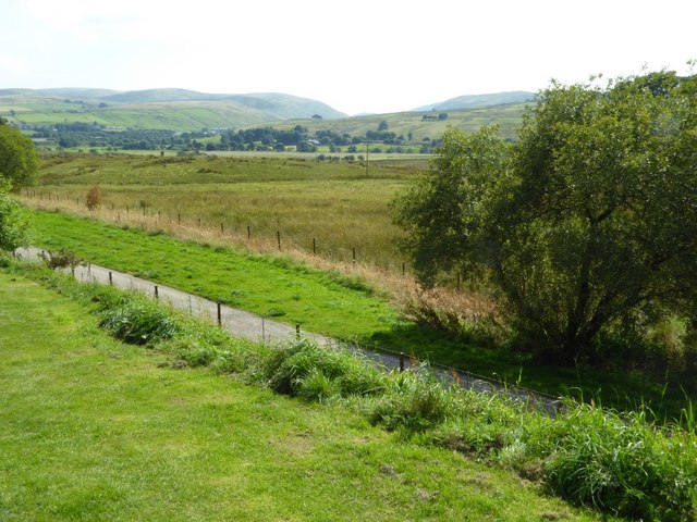 The fells viewed from Tebay Services