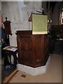 St Mary, Shrewton: pulpit