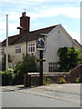 The Blue Boar Public House sign