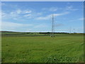 ND1064 : Grassland and pylons, Geise by JThomas