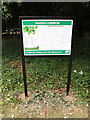 TQ4065 : Hayes Common sign by Geographer