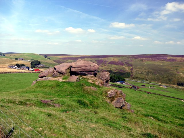 View from Ramshaw Rocks
