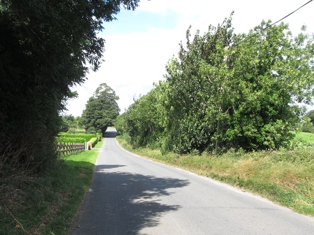 View WNW along the L1170 in the direction of Louth Village
