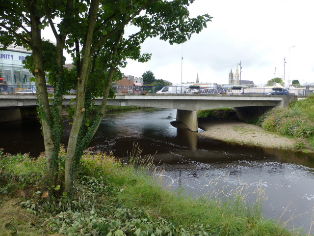 Three rivers meet, Omagh