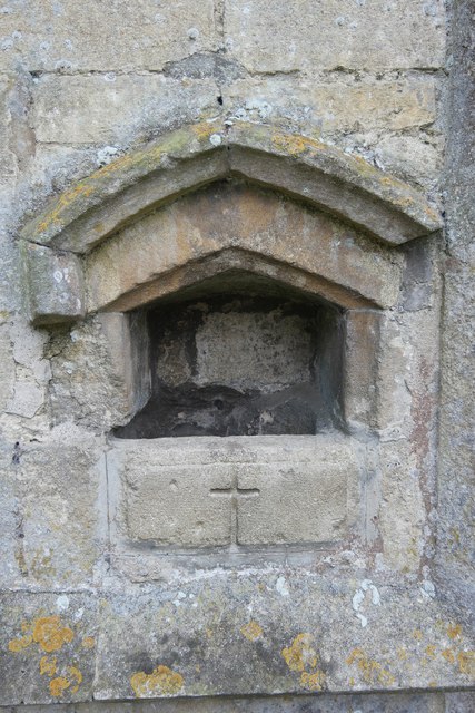 St Andrew\u0026#39;s Church: Holy Water Stoop \u00a9 Bob Harvey :: Geograph Britain ...