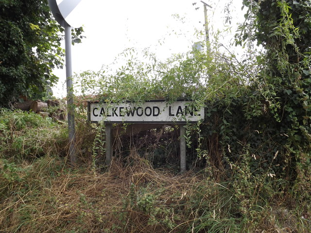 Calkewood Lane sign