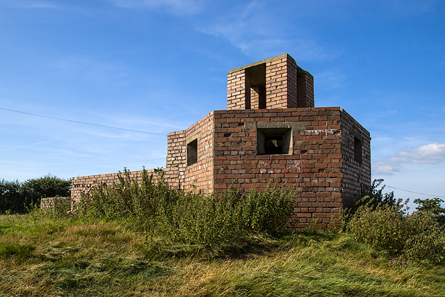 North Wales WWII defences: RAF Bodorgan, Anglesey - Hermon pillbox (5)