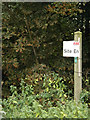 TM0174 : Site sign on The Grundle Byway sign by Geographer