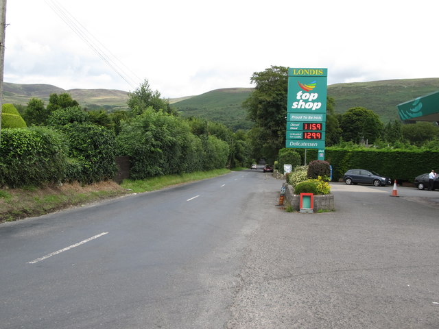 Lower Ravensdale Road near Crilly's Shop