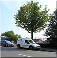 C&H Plumbing Supplies van,  Broad Street, Barry