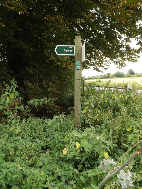 The Grundle Byway sign © Geographer cc-by-sa/2.0 :: Geograph Britain ...