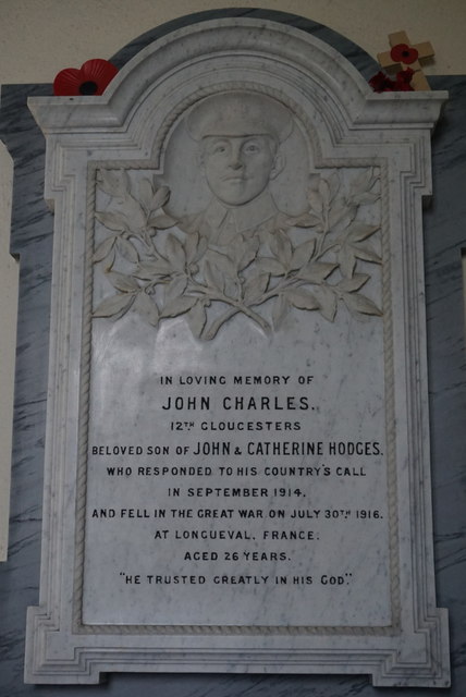 John Charles, 12th Gloucesters © Ian S cc-by-sa/2.0 :: Geograph Britain ...